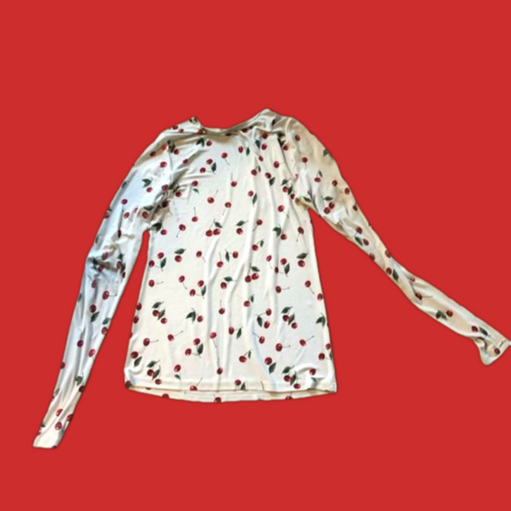COVER swim long sleeve swim rash guard limited edition cherry design